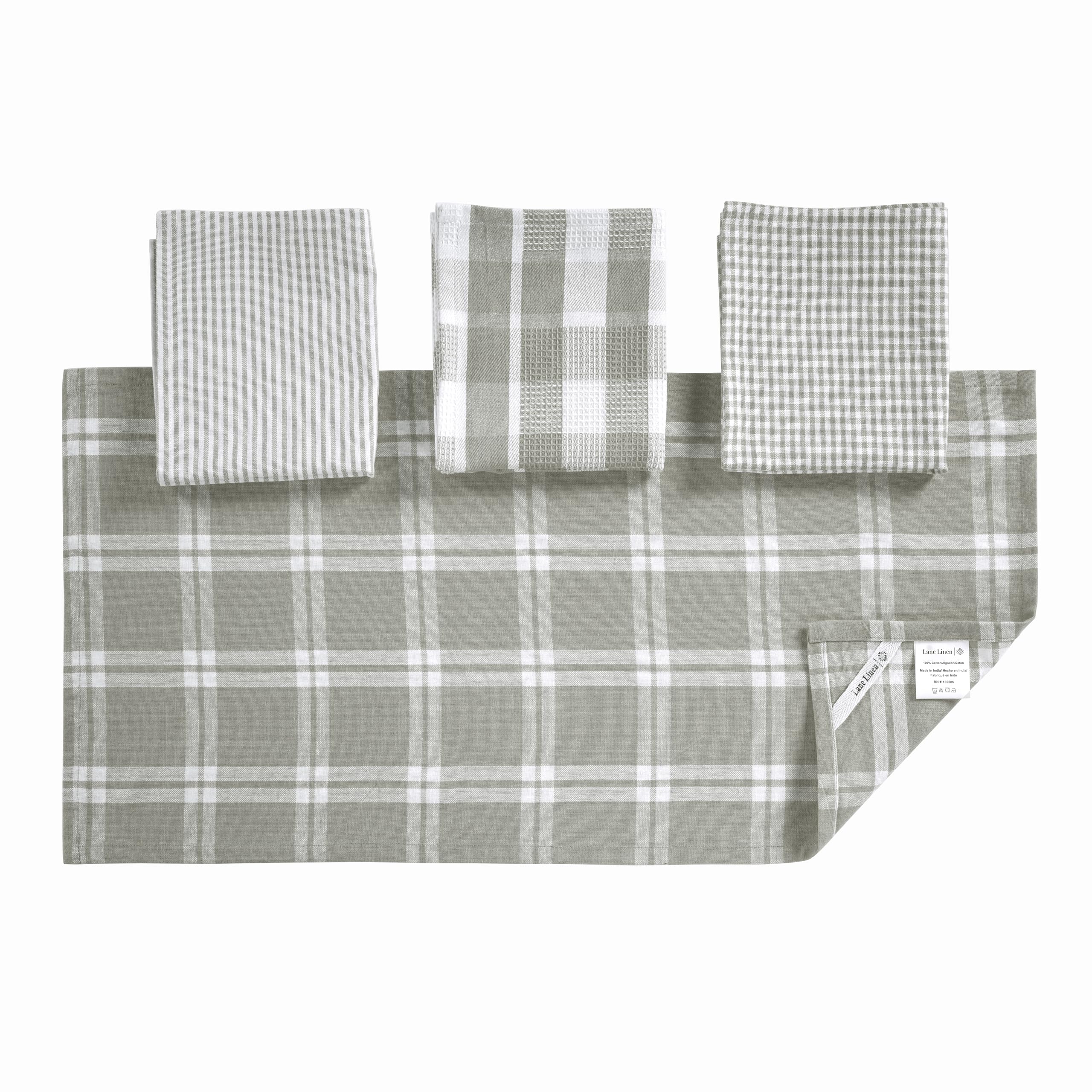 Lane Linen paño multiuso waffle para uso diario en cocina.