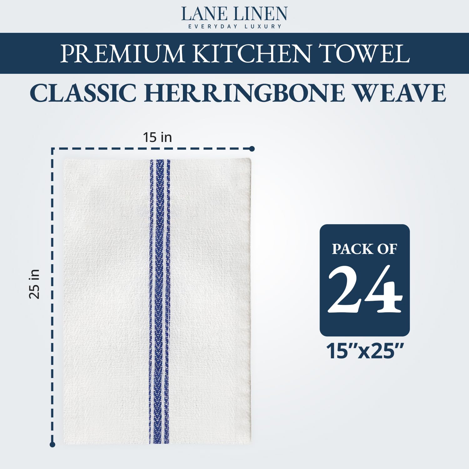 Lane Linen paños de cocina algodón 100% absorbentes para uso diario