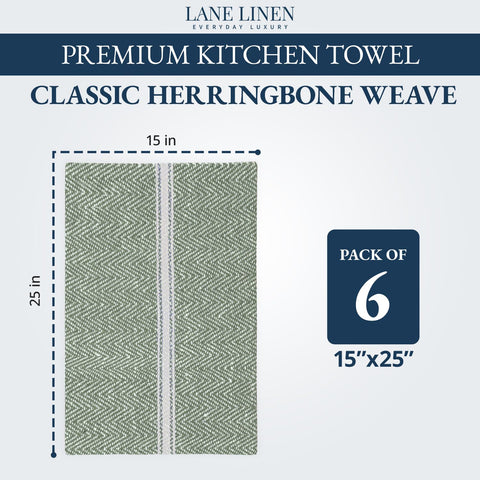 Lane Linen toallas de cocina, tejido 100% algodón, alta calidad para uso diario.