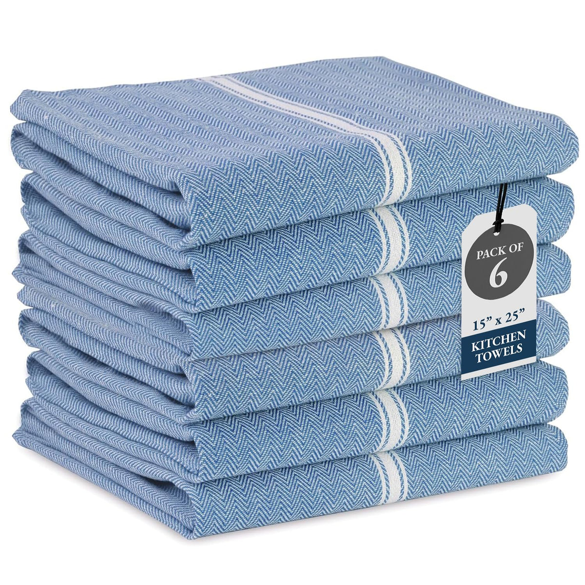 Lane Linen: toallas de cocina 100% algodón, absorbentes para secar platos.