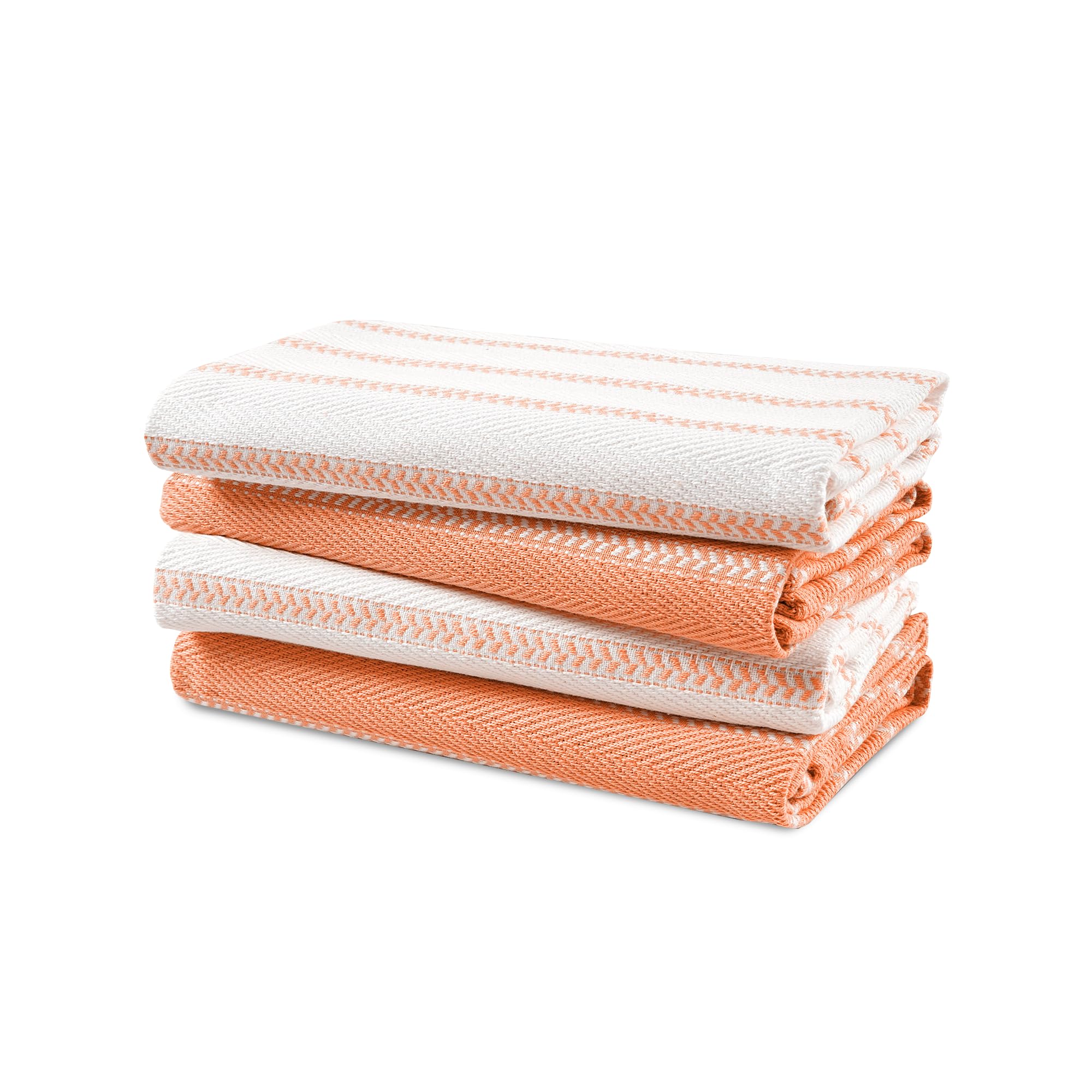 Lane Linen: toallas de cocina coral absorbentes para secar platos