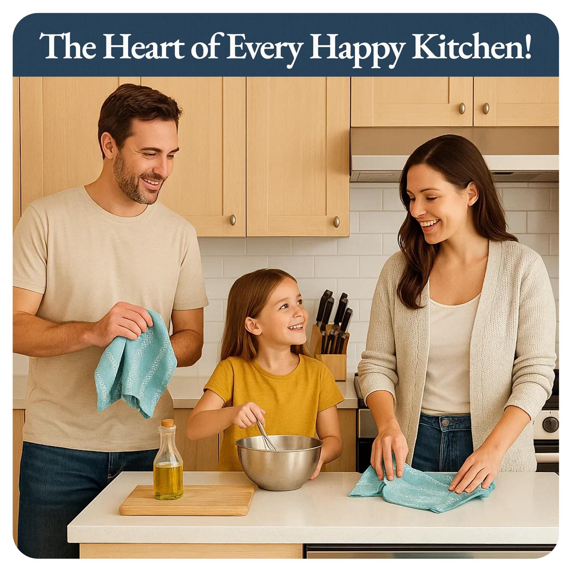 LANE LINEN: toallas multipropósito para cocina, perfectas como paño multiuso.