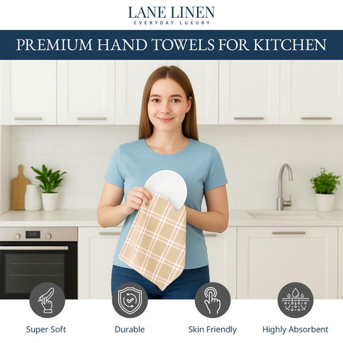 Lane Linen toallas de cocina secado rápido para platos y derrames.