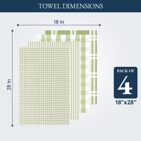 Lane Linen toallas de cocina 18x28 para uso diario