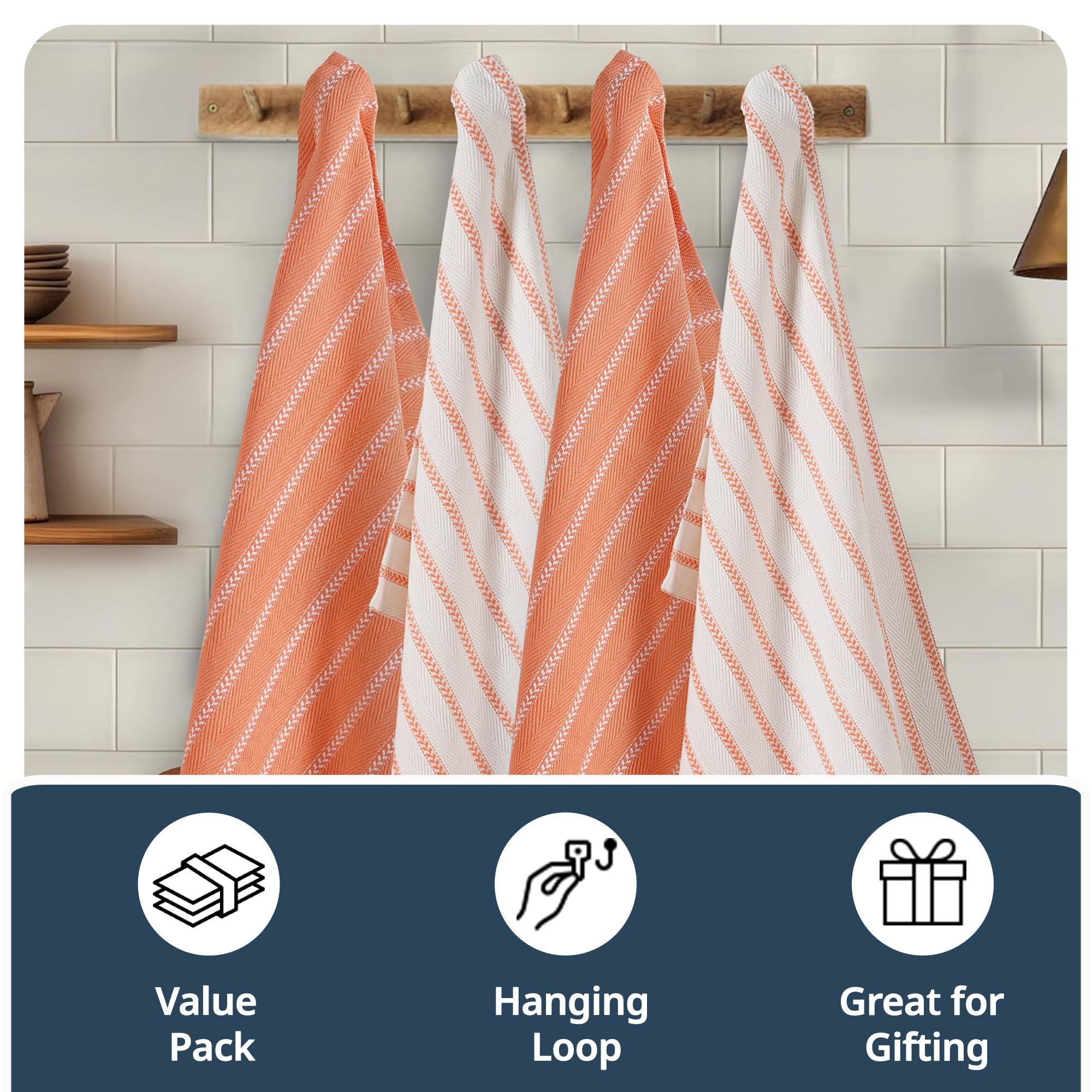Tamaño cómodo Lane Linen para guardar en cualquier gancho