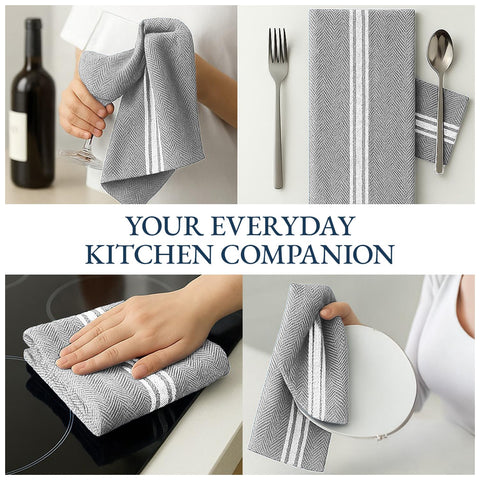 LANE LINEN: uso diario en la cocina para secar vasos y utensilios