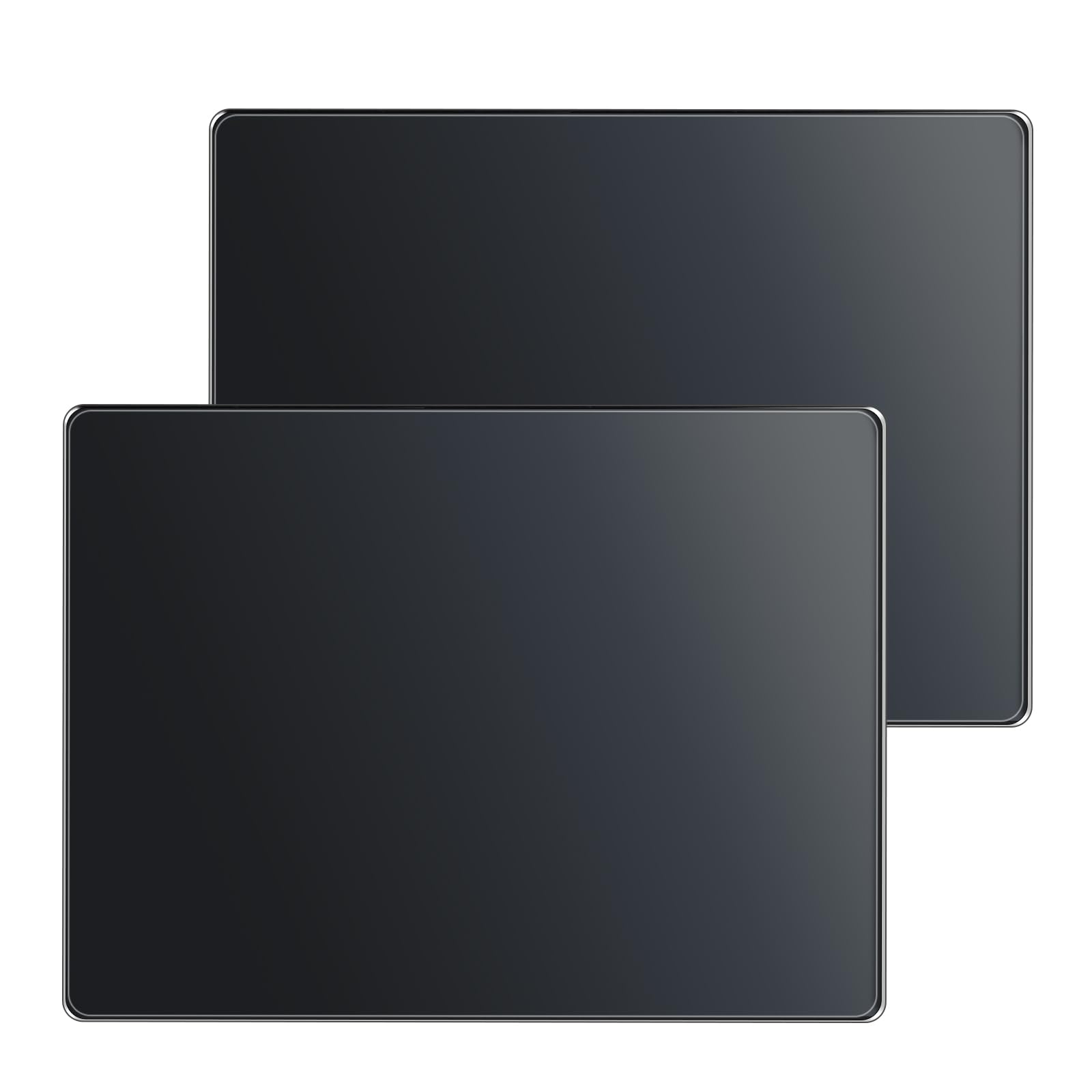 langbohos tabla de corte vidrio 12x16 negro protege la encimera y facilita la limpieza