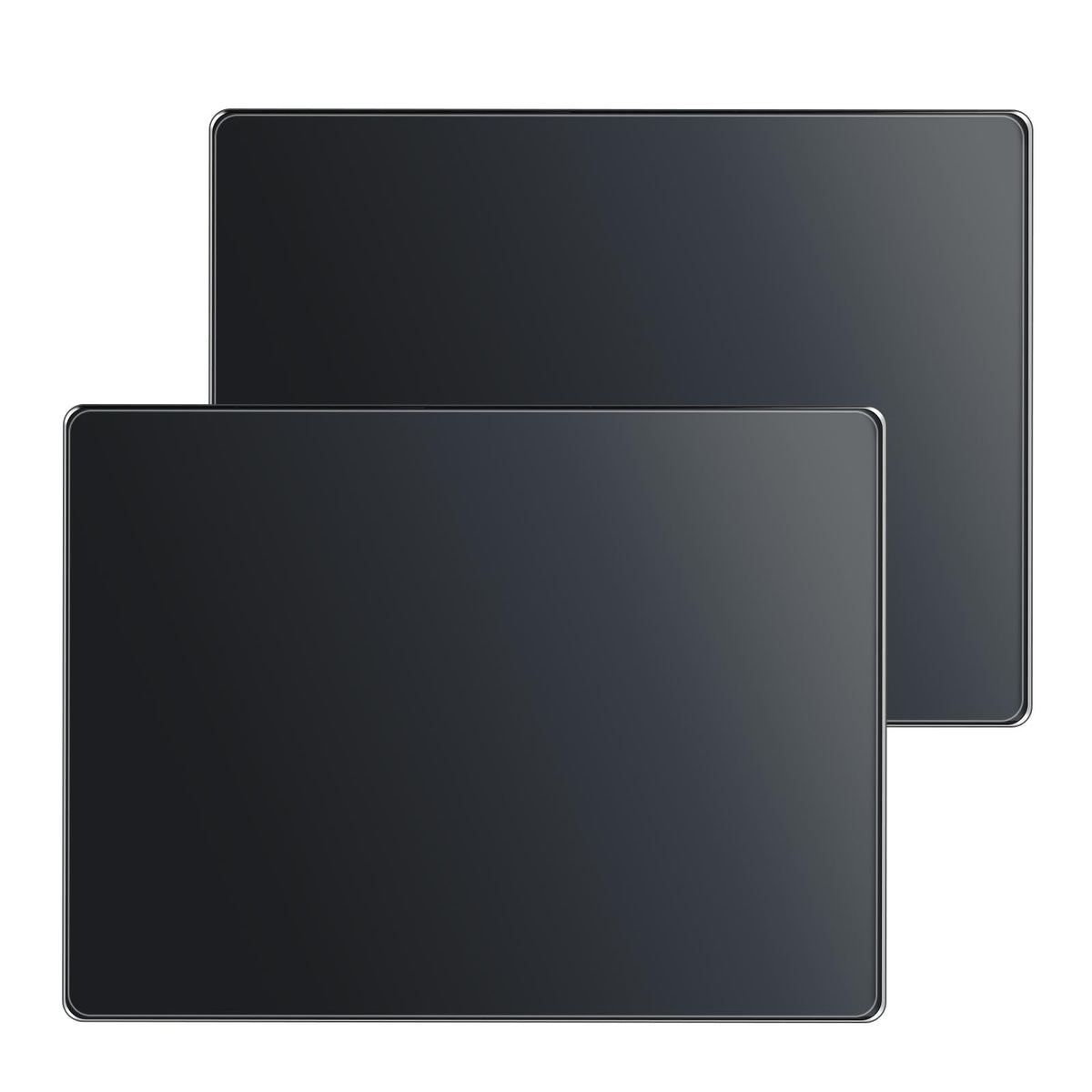 langbohos tabla de corte vidrio 12x16 negro protege la encimera y facilita la limpieza