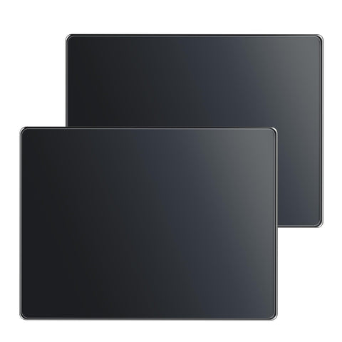 langbohos tabla de corte vidrio 12x16 negro protege la encimera y facilita la limpieza