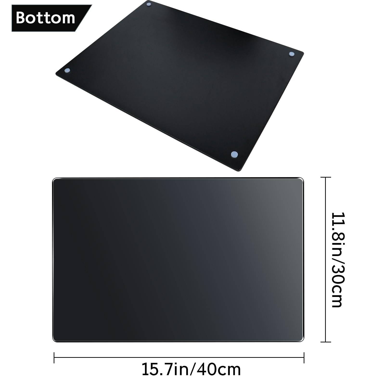 langbohos tabla 12x16 resistente al calor para ollas y sartenes