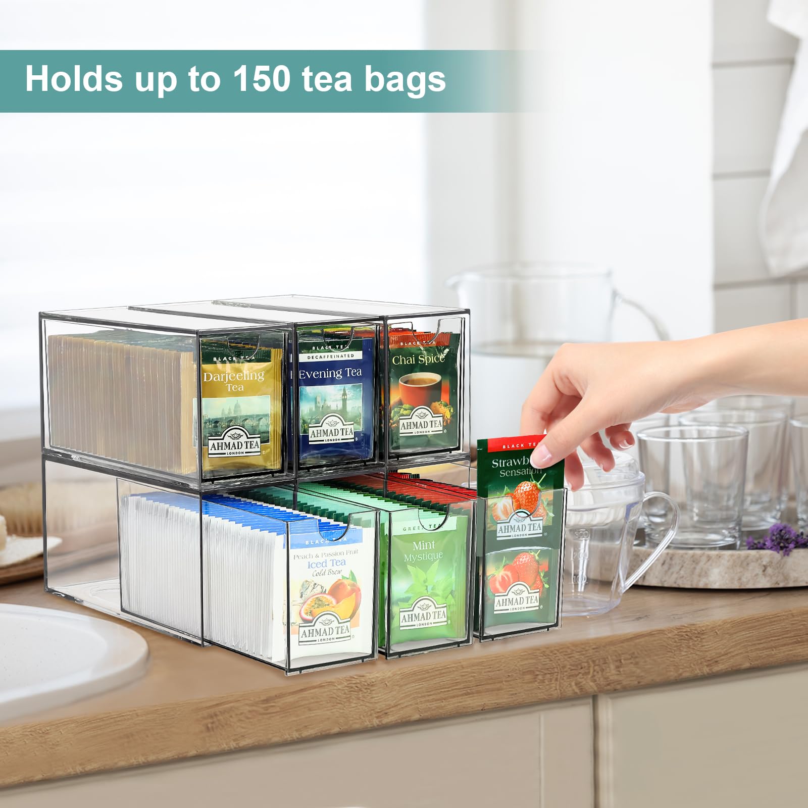 LANLISA uso-cocina-oficina ideal para té, azúcar y mezclas