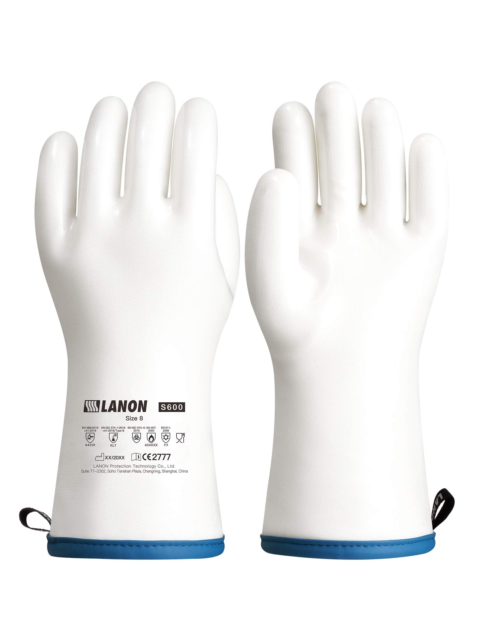 LANON Protección guantes silicona líquida para horno, protegen del calor al manipular bandejas