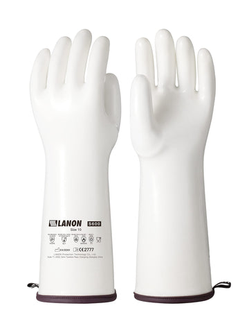 LANON Protection guantes-horno-silicona-liquida-15-pulgadas para manipular alimentos calientes