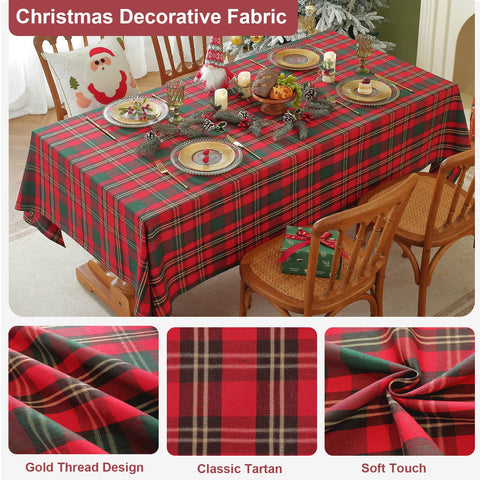 Mantel Laolitou, dimensiones recomendadas para caída elegante en mesa.