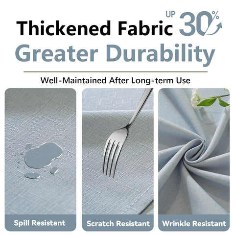 Mantel Laolitou resistente al agua, ideal para derrames en la mesa