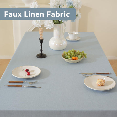 Uso interior y exterior con el mantel Laolitou para fiestas y cenas