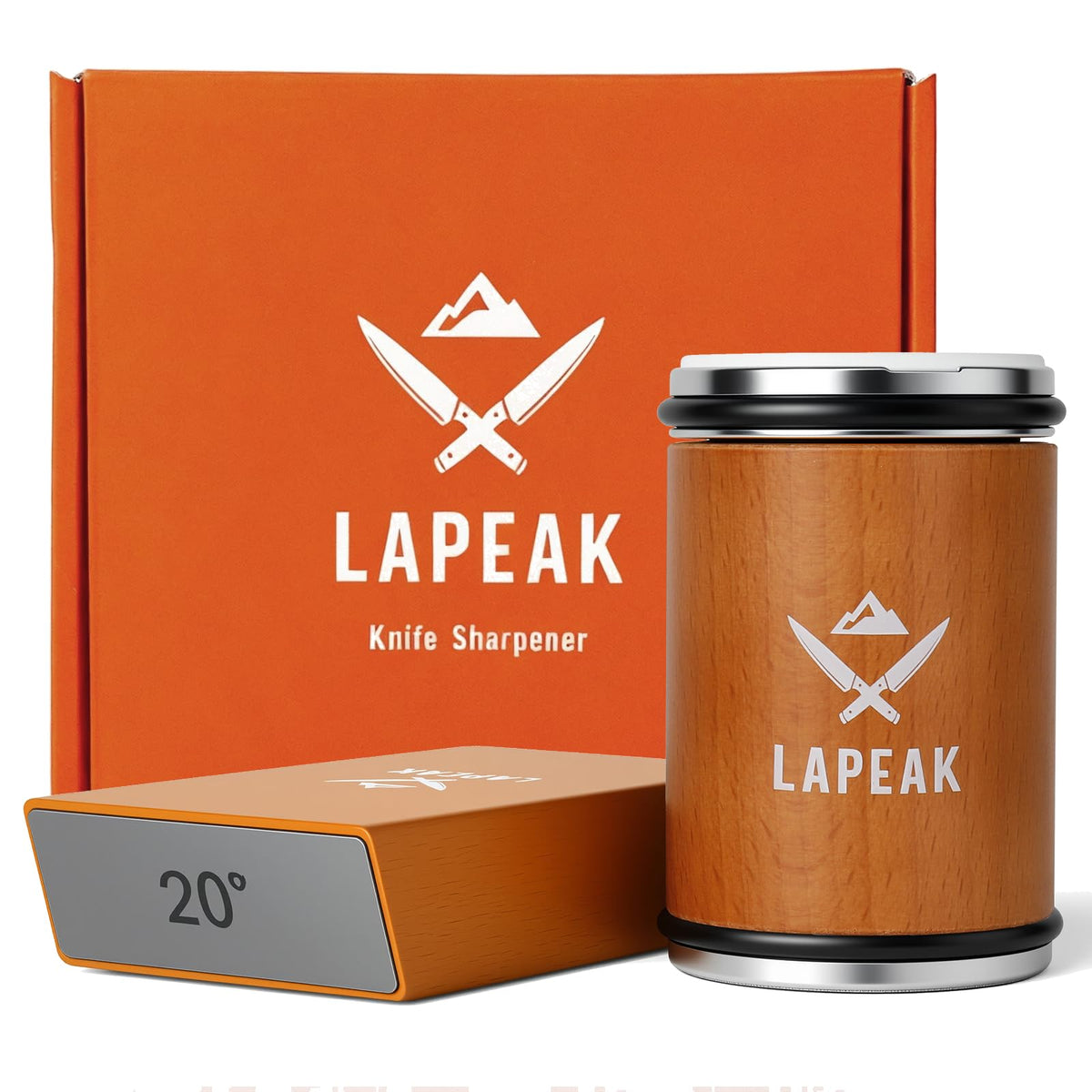 Lapeak afilador rodante para cuchillos, filo preciso en casa.