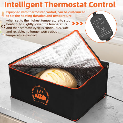 Lapert caja aislante, tela gruesa para mayor retención de calor.