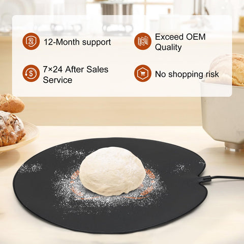 Lapert mat proofer de pan con calor ajustable para diferentes masas