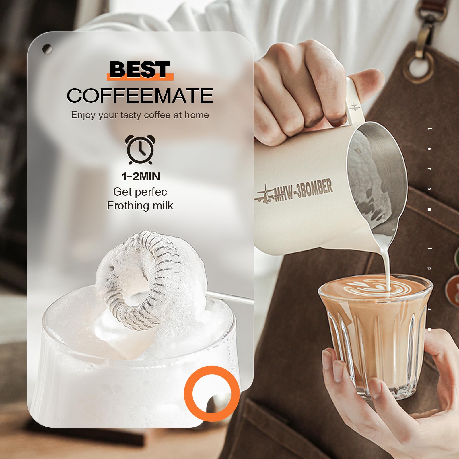 Laposso tres velocidades para mezclar café, té y leche.