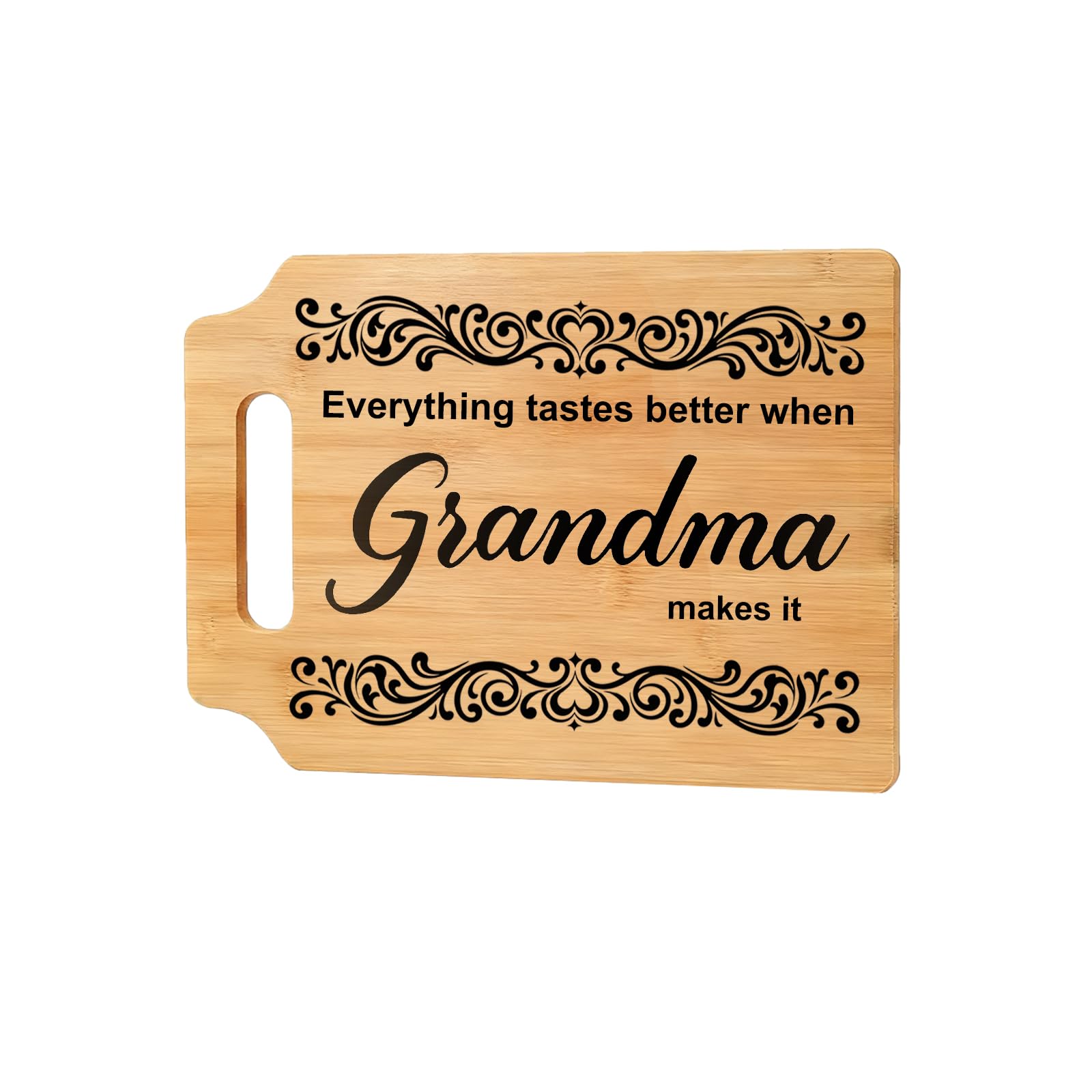 Tabla de cortar Lapsia con corazón, ideal como regalo para abuela