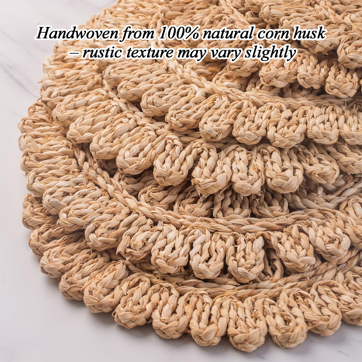 Diseño natural de maíz de Laquedecraft, toque artesanal y textura rústica
