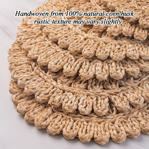 Diseño natural de maíz de Laquedecraft, toque artesanal y textura rústica