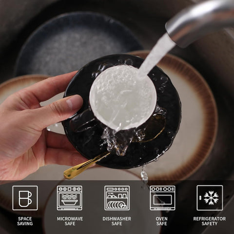 Porcelana libre de plomo para uso diario seguro.