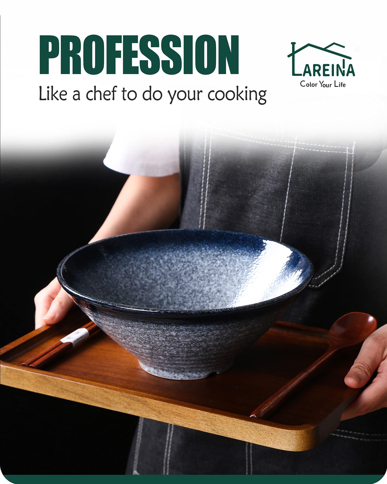 Porcelana de Lareina libre de plomo y cadmio para seguridad alimentaria.