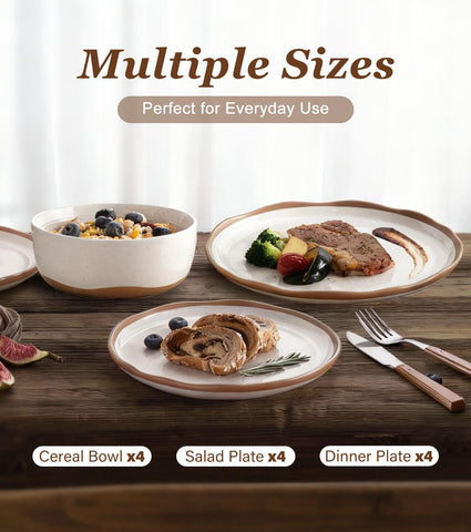 Lareina: tazón de cereal de 6 pulgadas, ideal para desayunos rápidos.