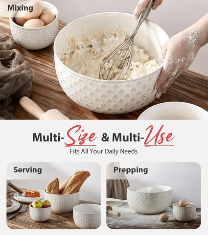 Tazones Lareina para hornear, resistente al calor y durabilidad.