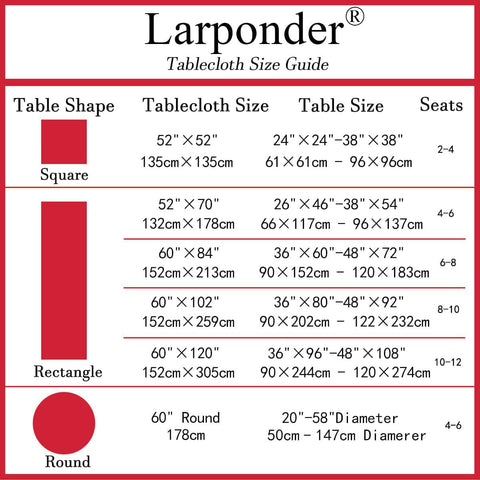 Mantel Larponder jacquard para reuniones festivas, aporta elegancia sin esfuerzo