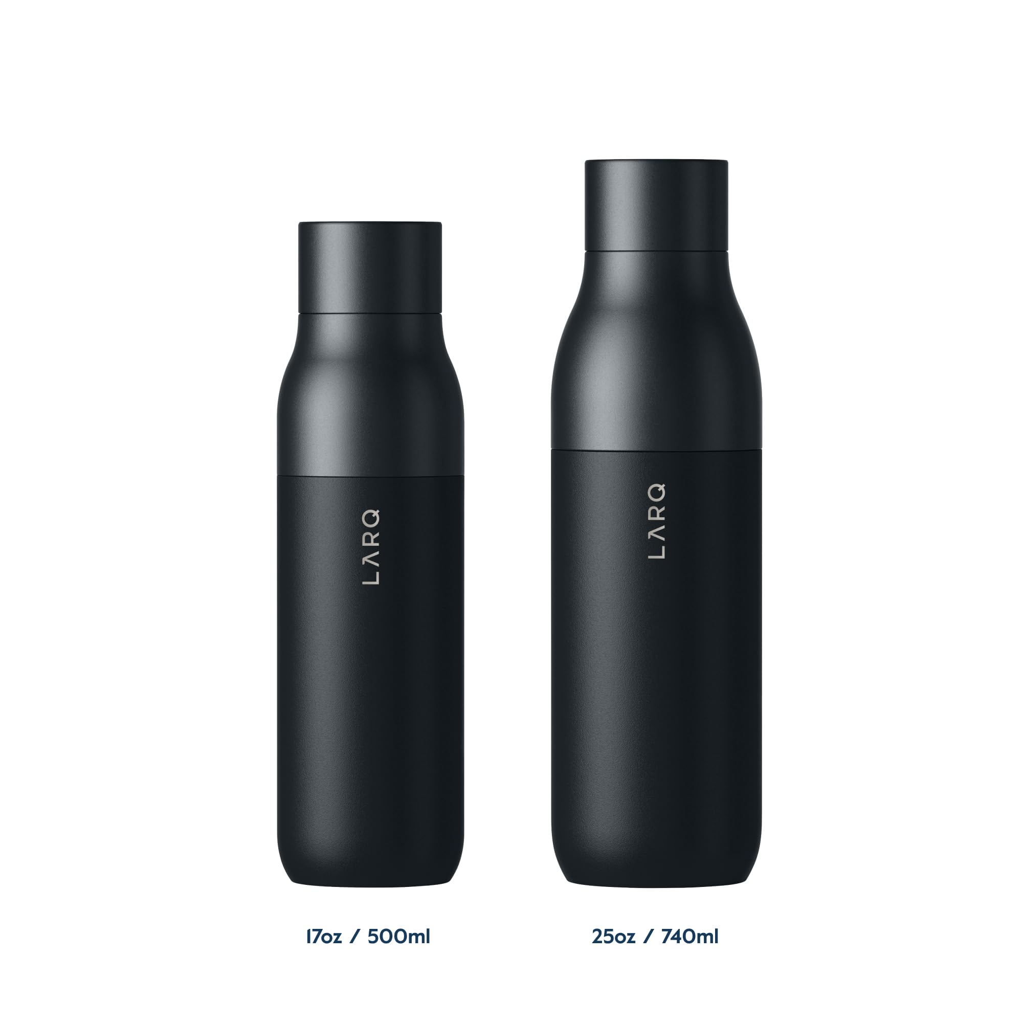 LARQ PureVis autolimpieza cada 2 horas para botella fresca