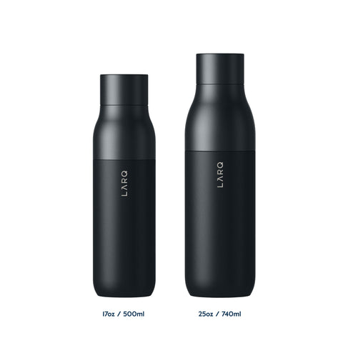 LARQ PureVis autolimpieza cada 2 horas para botella fresca