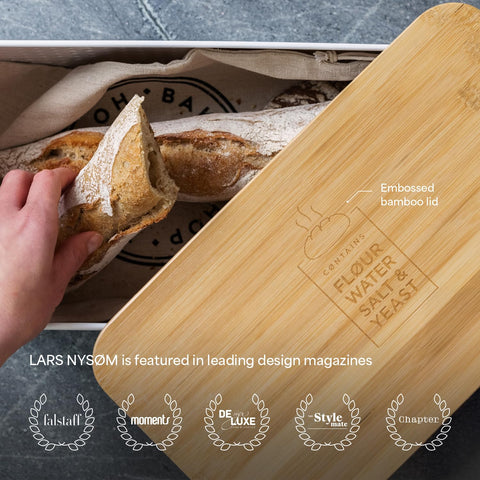 LARS NYSØM Panera interior espacioso para varios panes