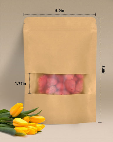 Larzack bolsas kraft para alimentos secos: conservación práctica y frescura sostenida.