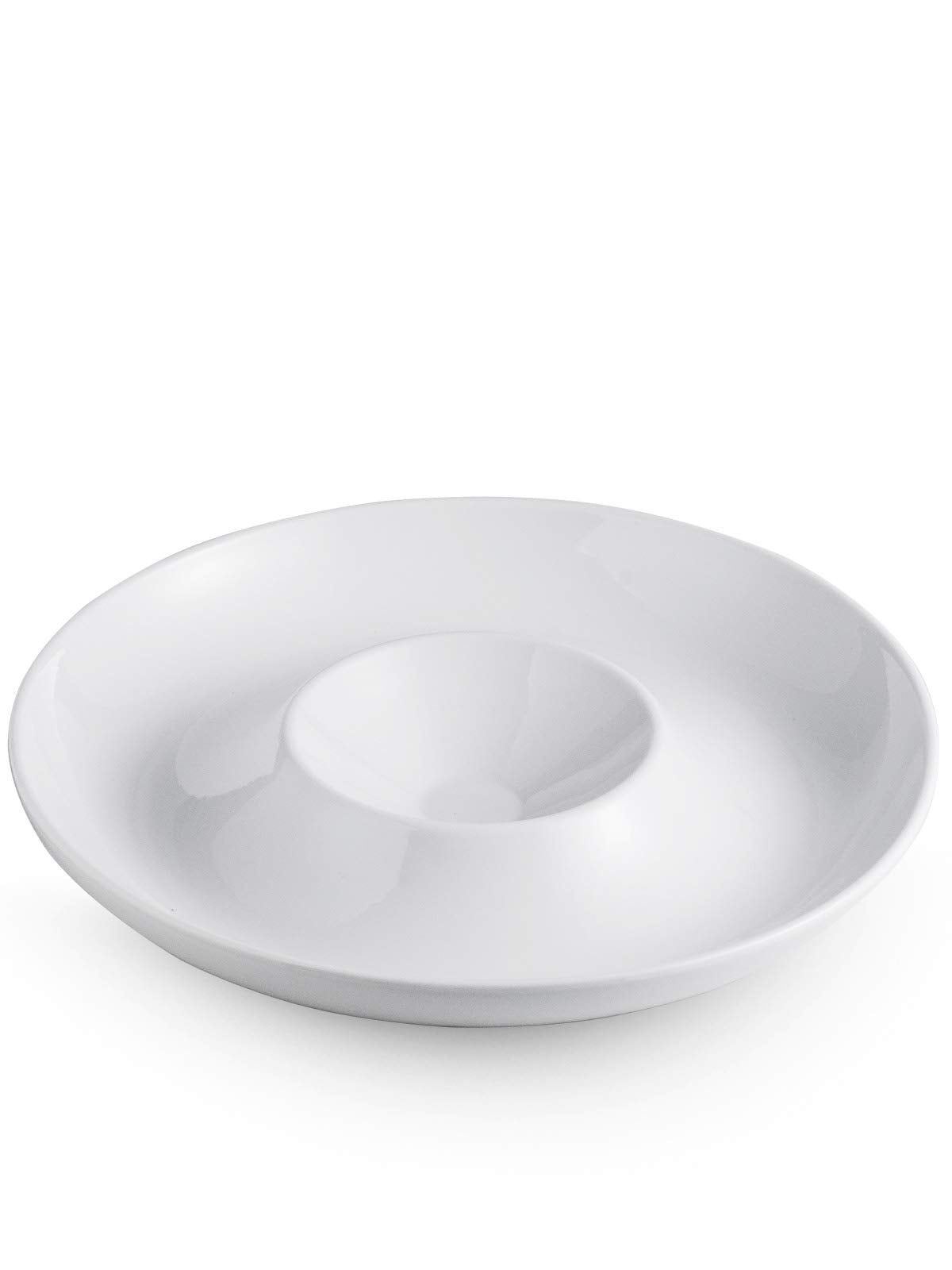 LAUCHUH bandeja dividida para aperitivos, ideal para ordenar y presentar bocadillos