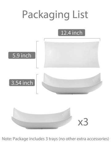 Cuenco decorativo LAUCHUH de porcelana blanca, perfecto como centro de mesa