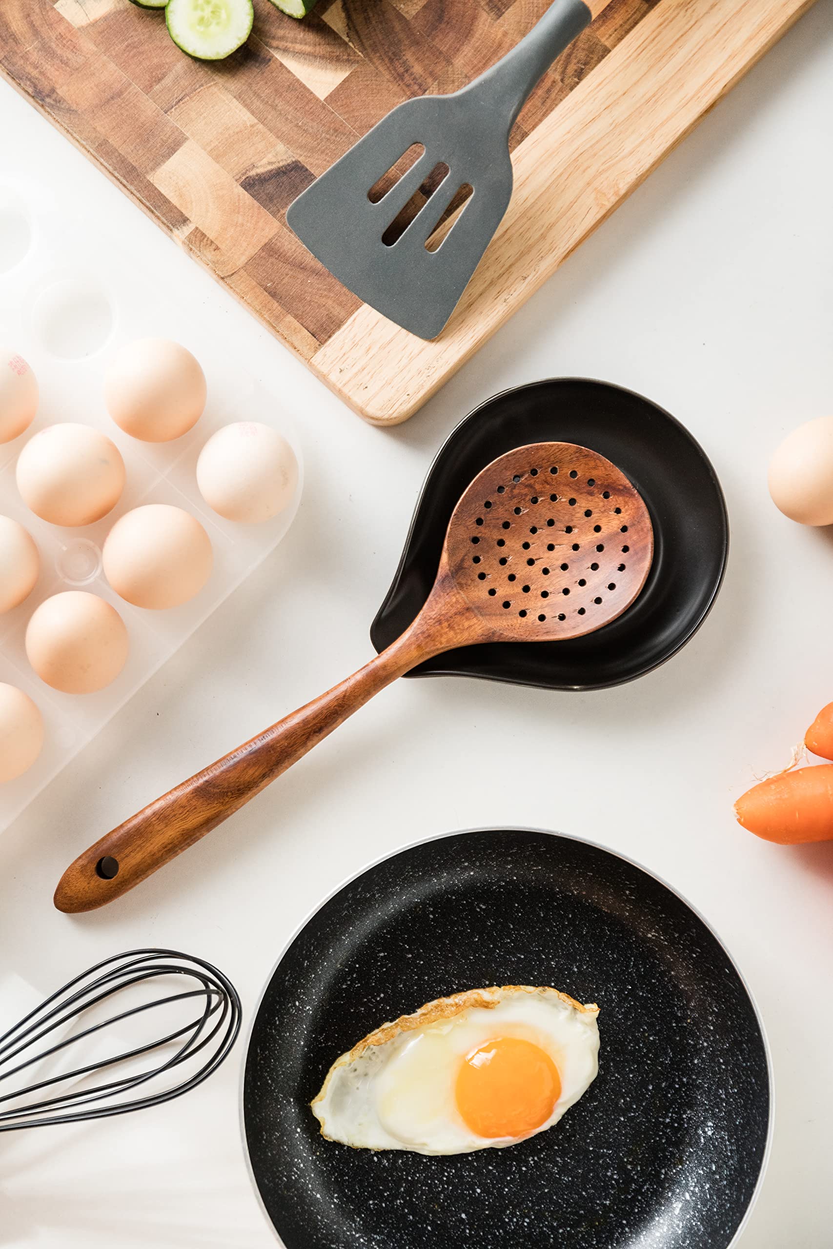 LAUCHUH posacucharas ceramico decorativo que embellece la cocina
