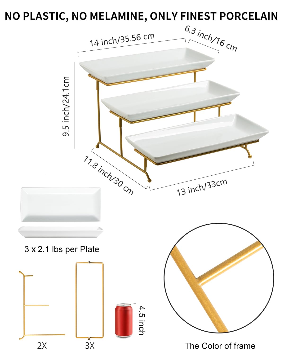 Lauchuh platos de porcelana blancos para presentaciones elegantes.