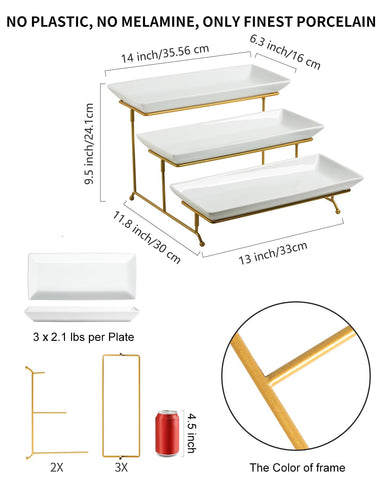 Lauchuh platos de porcelana blancos para presentaciones elegantes.