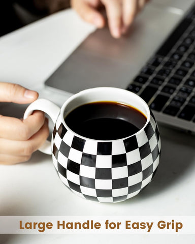 Taza LAUNCHUH de porcelana 18 oz para café o té