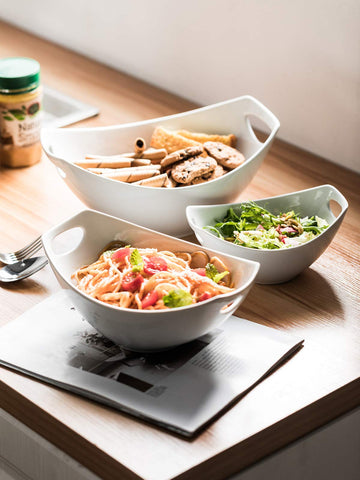 LAUCHUH porcelana apta para microondas, lavavajillas y horno, fácil limpieza.