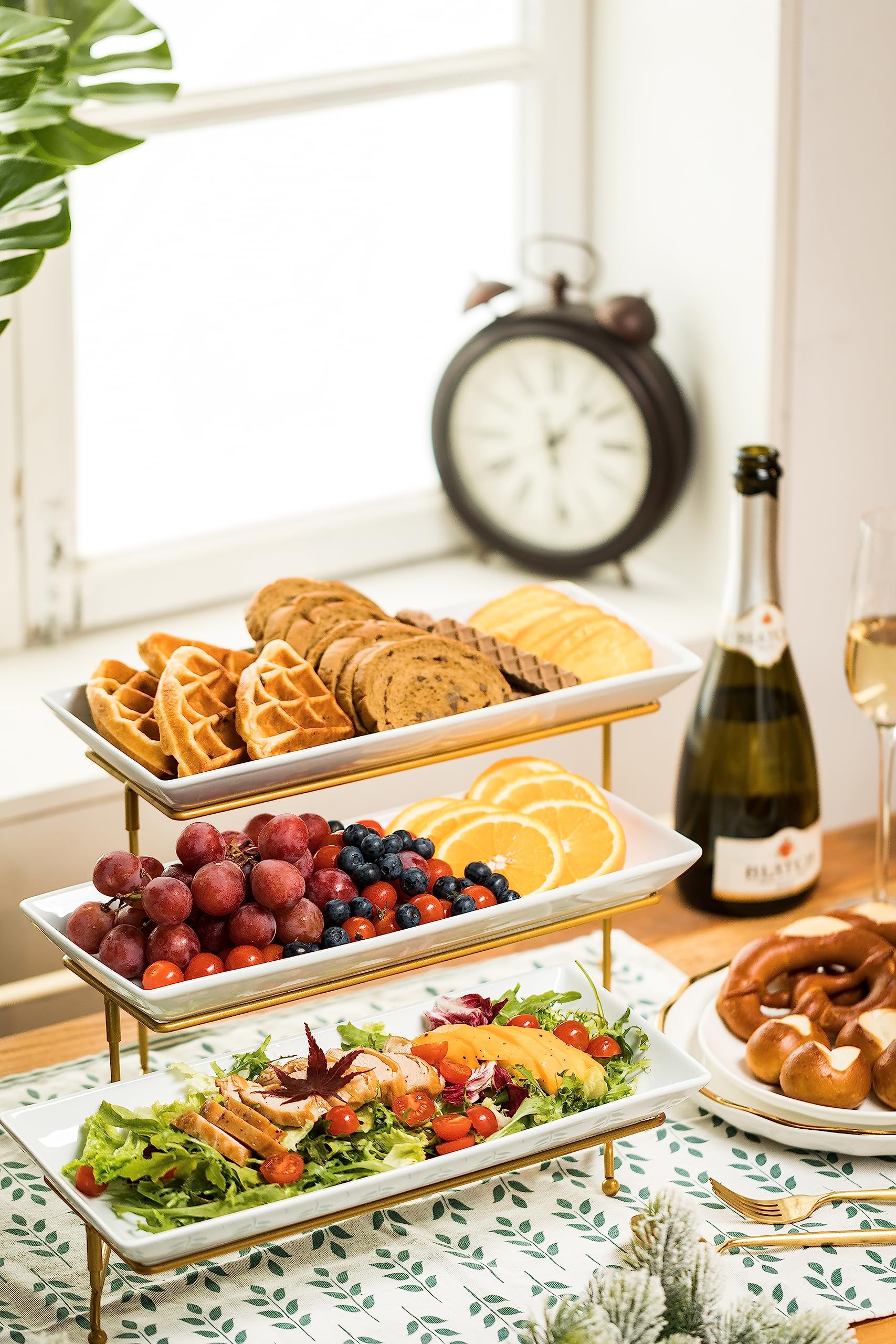 Lauchuh ideal para banquetes y buffets, ahorro de espacio.