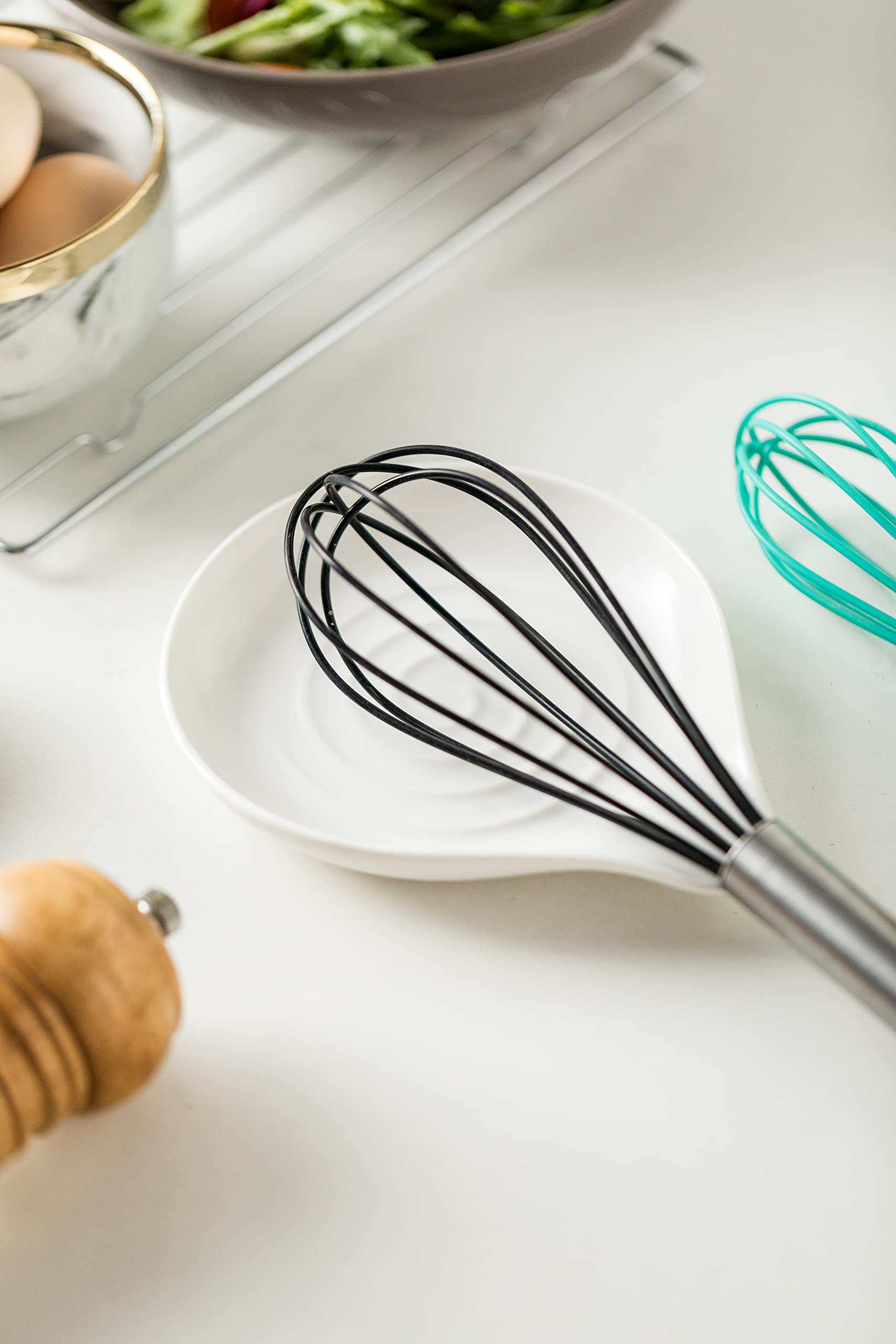 Reposacucharas LAUCHUH cerámico, regalo ideal para amantes de la cocina.