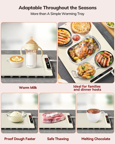 La Laudlife, control con 7 temperaturas para mantener la comida a punto.