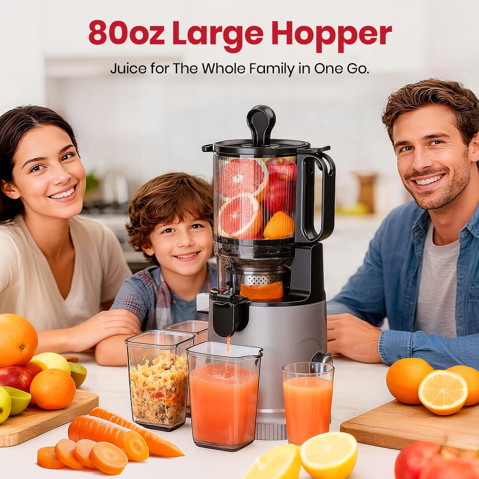 LAUDLIFE extracción en 7 etapas maximiza jugo y pulpa seca.