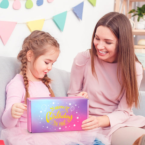 Launrada caja regalo elegante, lista para sorprender en la fiesta
