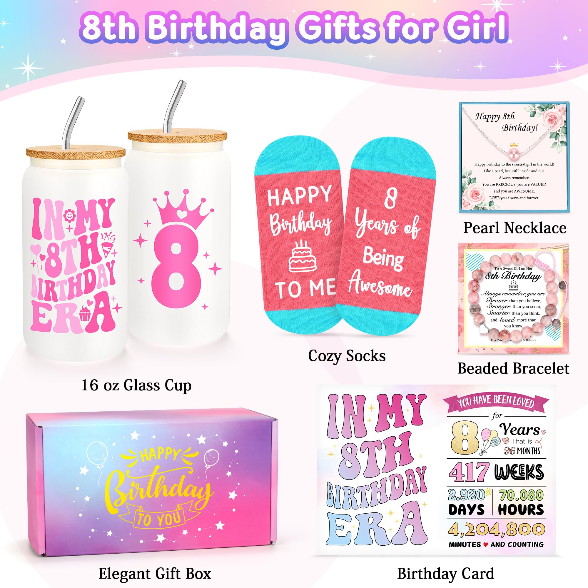 Launrada escena de celebración infantil, muestra el conjunto listo para regalo.