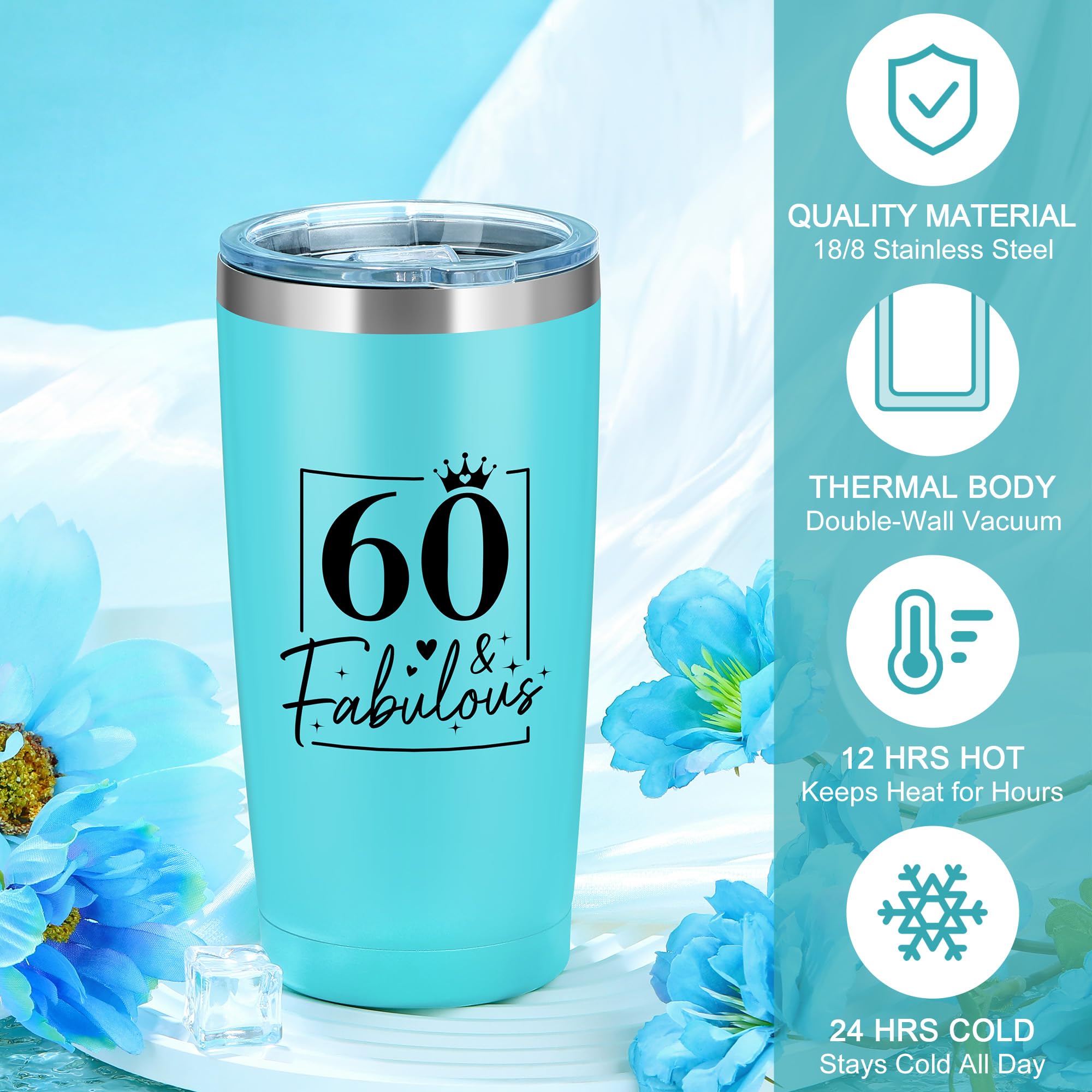 Launrada taza aislada 20 oz mantiene bebidas calientes o frías durante horas.